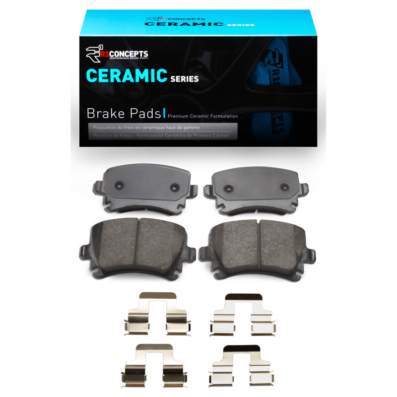 Audi A4 Brake Pads - Rear - R1 Concepts - Ceramic - `00-`18